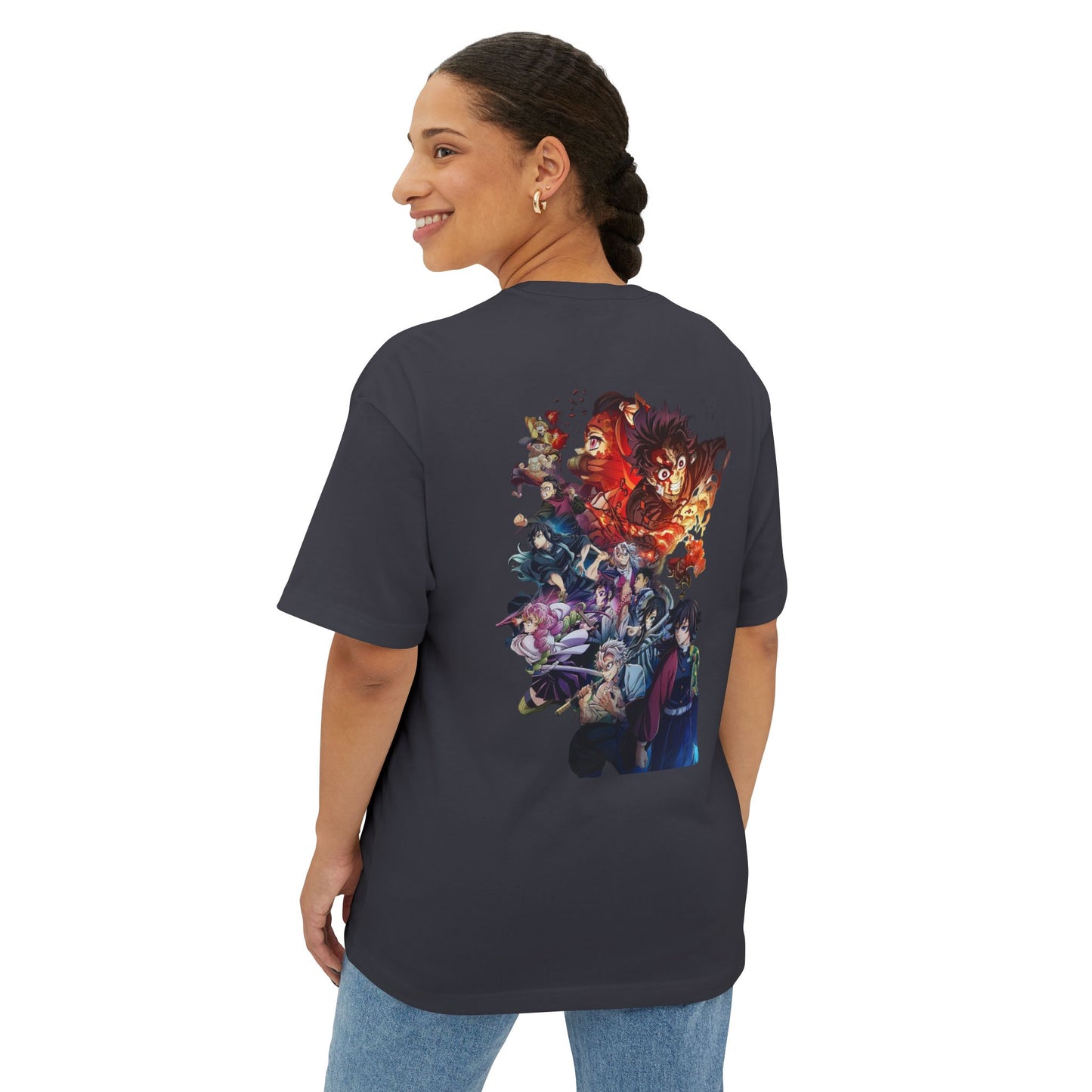 Camiseta Clásica Unisex Kimetsu no Yaiba – Estilo de Cazador de Demonios