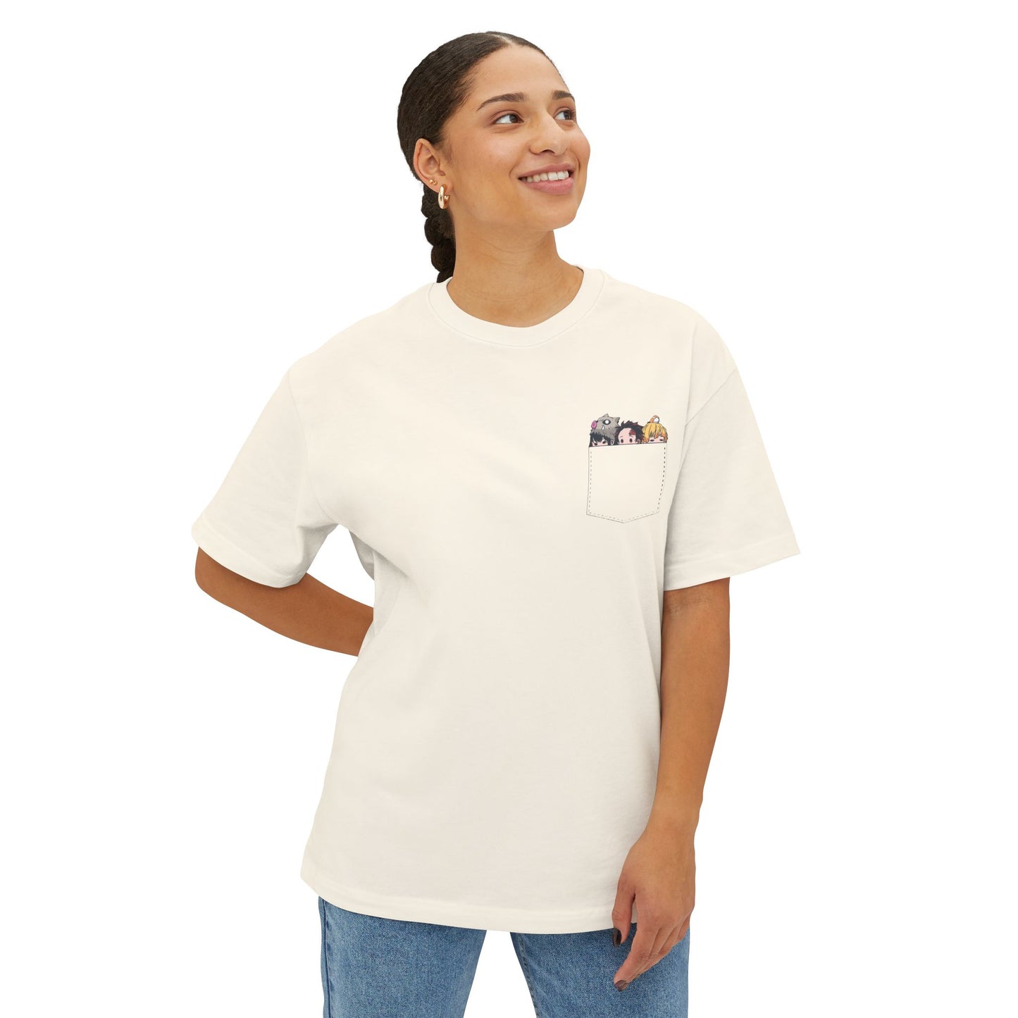 Camiseta Clásica Unisex Kimetsu no Yaiba – Estilo de Cazador de Demonios