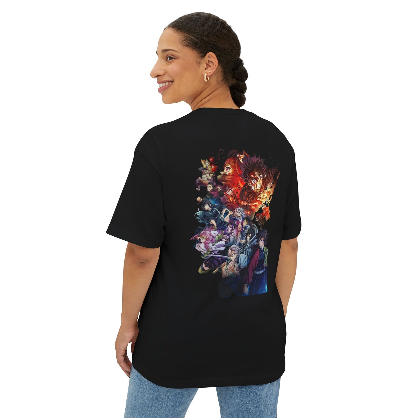 Camiseta Clásica Unisex Kimetsu no Yaiba – Estilo de Cazador de Demonios