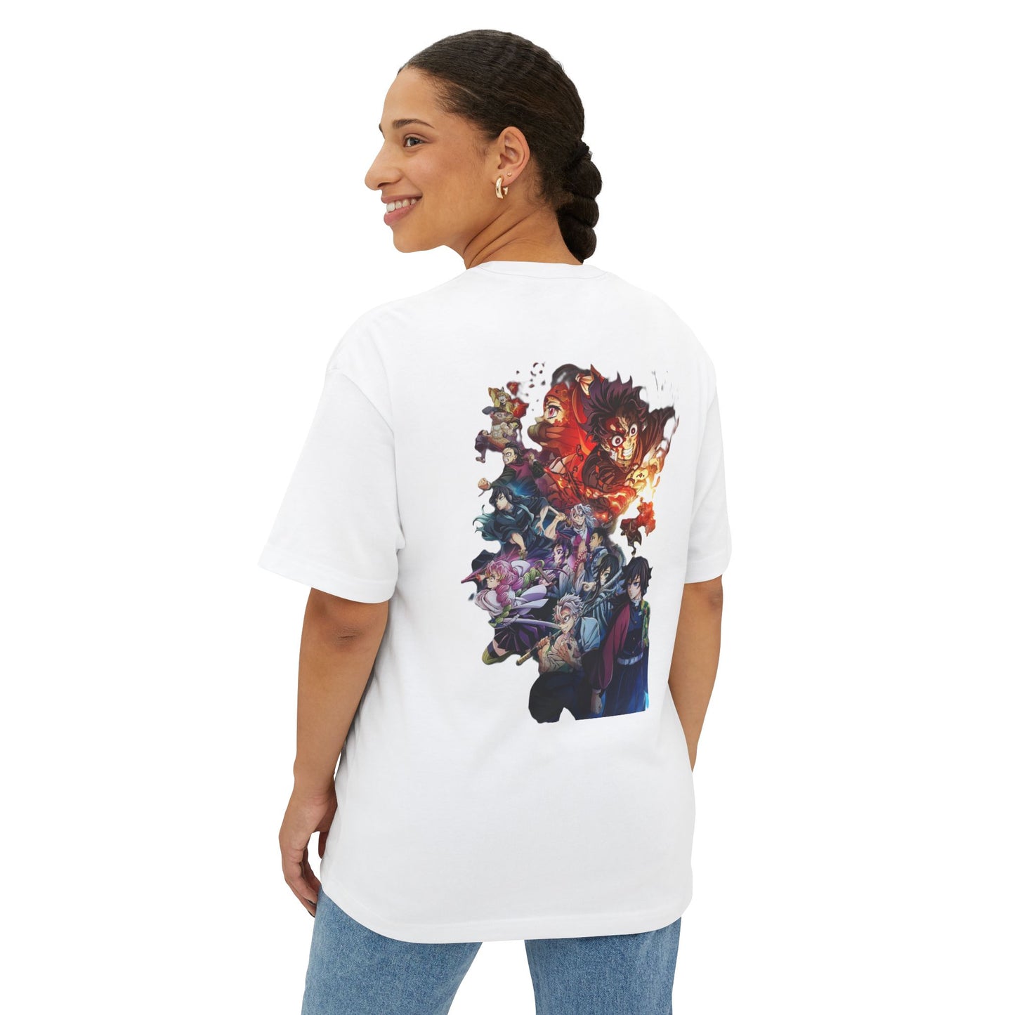 Camiseta Clásica Unisex Kimetsu no Yaiba – Estilo de Cazador de Demonios