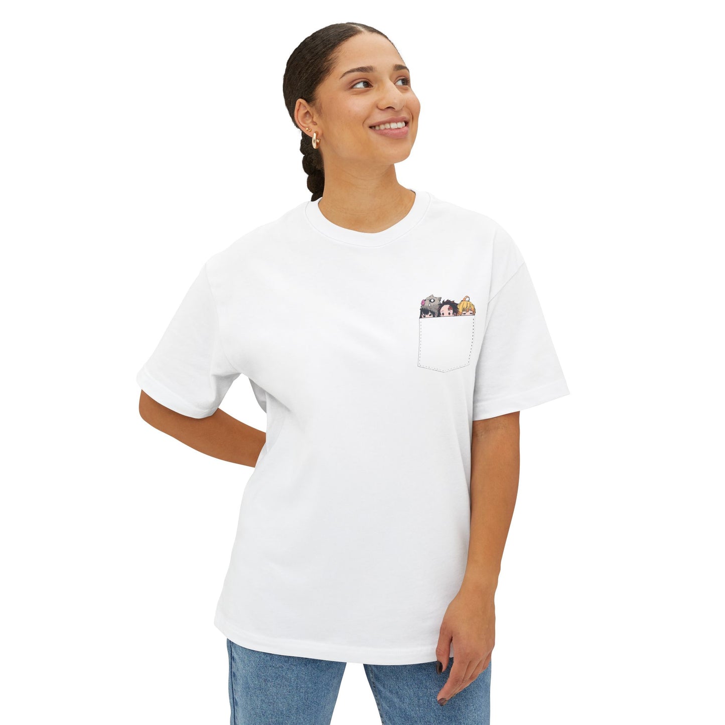 Camiseta Clásica Unisex Kimetsu no Yaiba – Estilo de Cazador de Demonios
