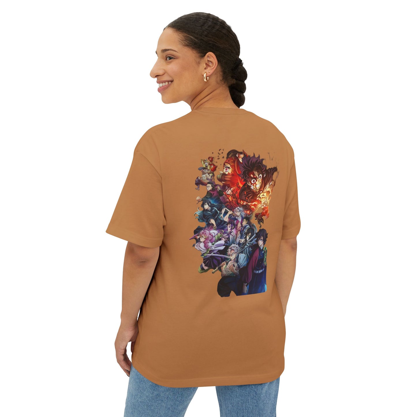 Camiseta Clásica Unisex Kimetsu no Yaiba – Estilo de Cazador de Demonios