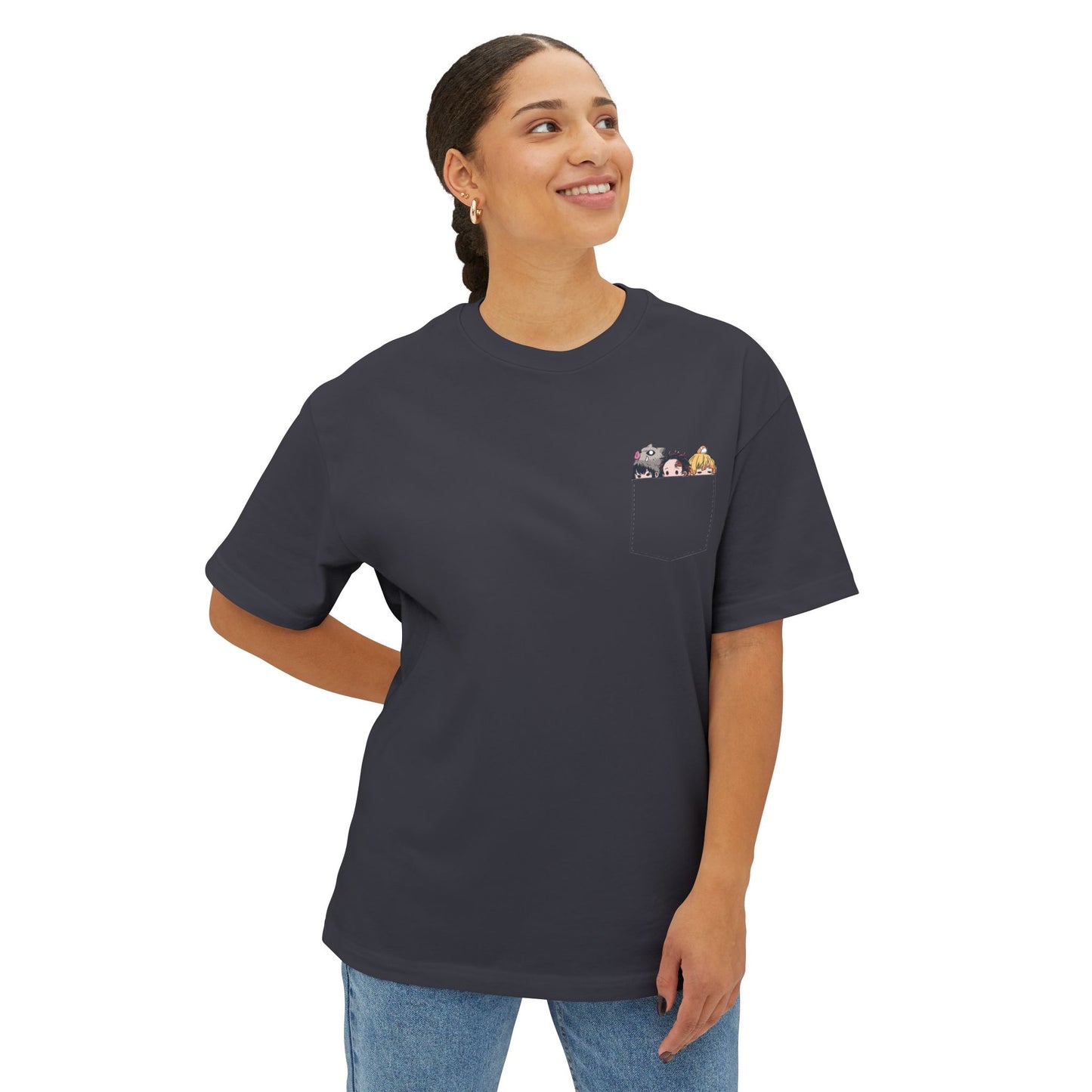 Camiseta Clásica Unisex Kimetsu no Yaiba – Estilo de Cazador de Demonios