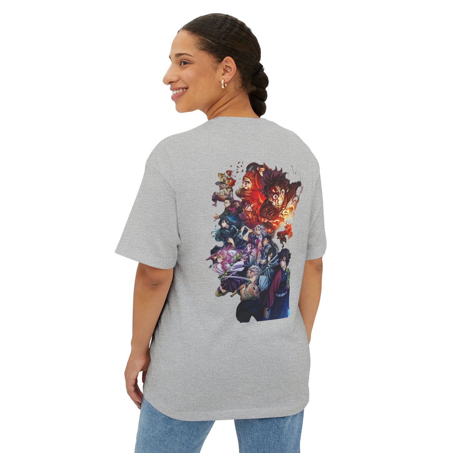 Camiseta Clásica Unisex Kimetsu no Yaiba – Estilo de Cazador de Demonios