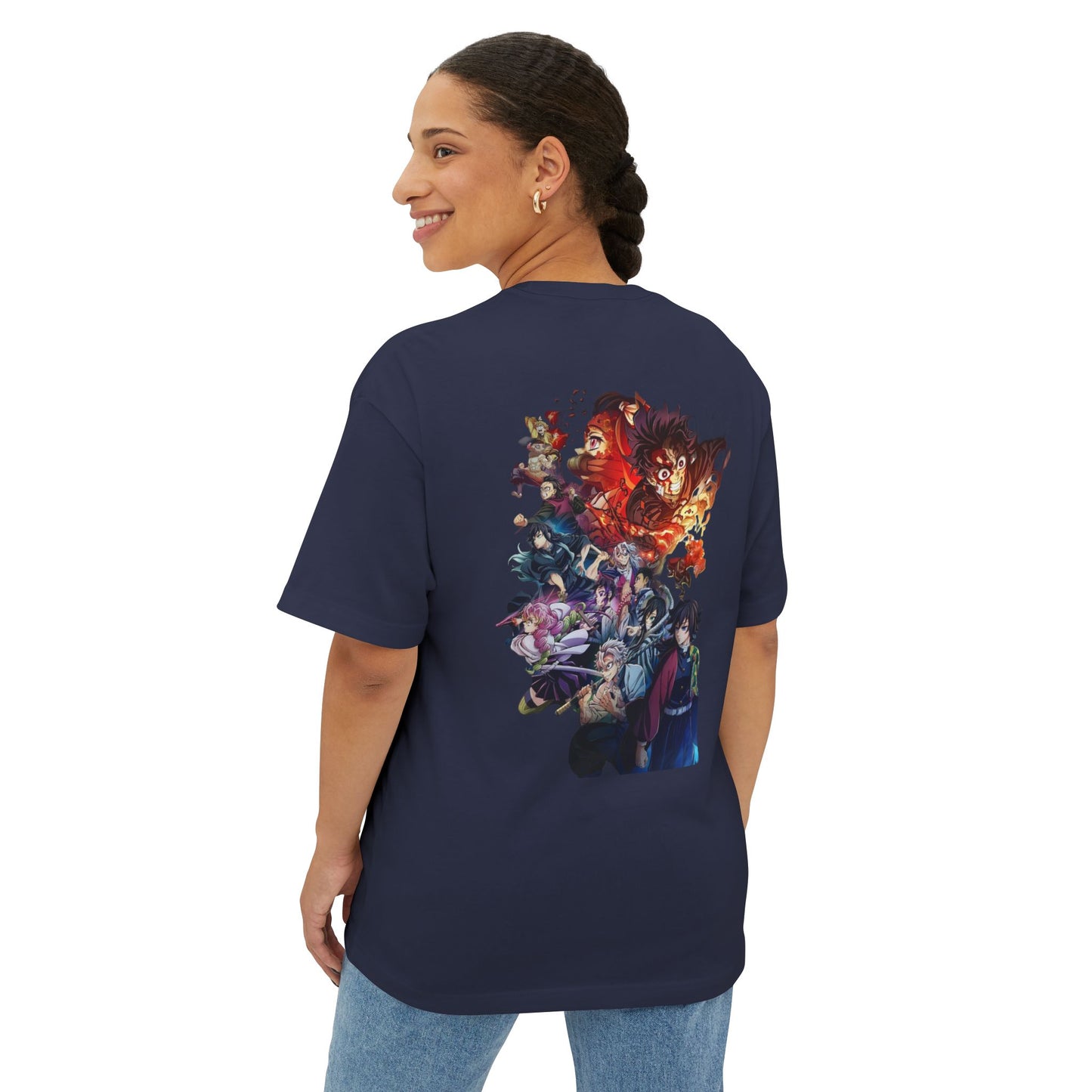 Camiseta Clásica Unisex Kimetsu no Yaiba – Estilo de Cazador de Demonios