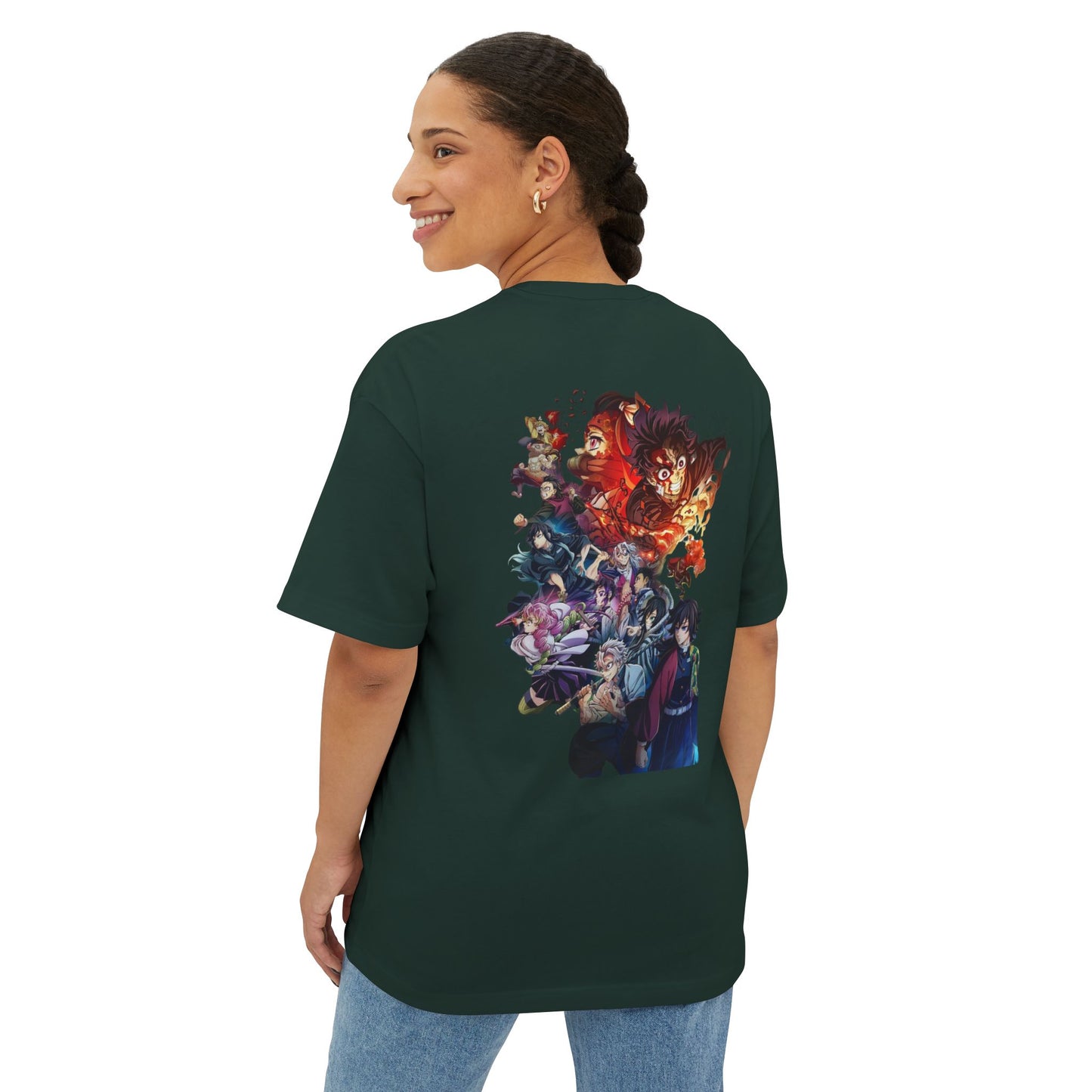 Camiseta Clásica Unisex Kimetsu no Yaiba – Estilo de Cazador de Demonios