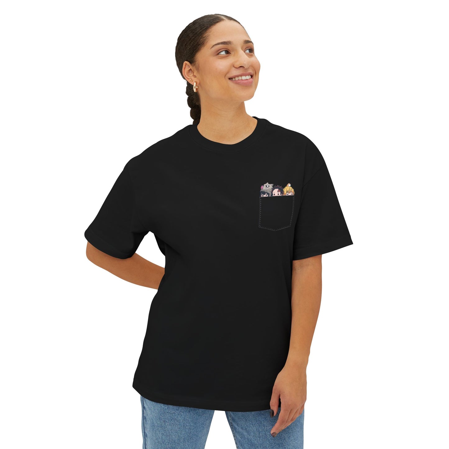 Camiseta Clásica Unisex Kimetsu no Yaiba – Estilo de Cazador de Demonios