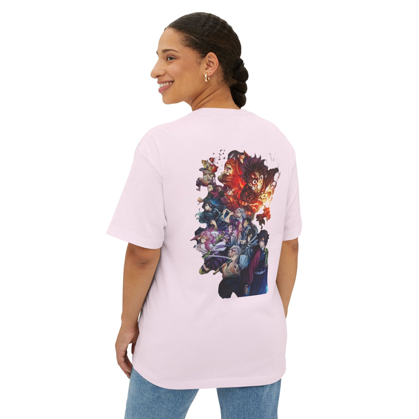 Camiseta Clásica Unisex Kimetsu no Yaiba – Estilo de Cazador de Demonios